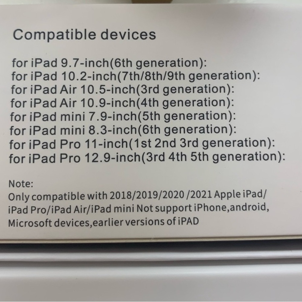 White Stylus Pen for iPad - Picture 3 of 4